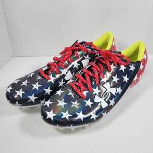 Under Armour UA Spotlight LE USA Stars Football Cleat Men's 13.5